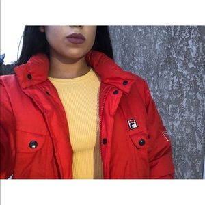 Fila Orange Jacket